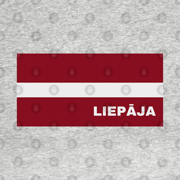 Liepāja City in Latvian Flag by aybe7elf